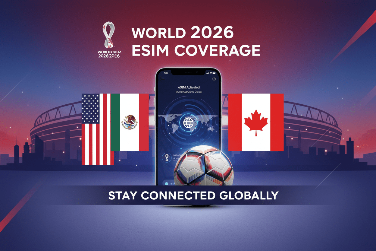 Best eSIM for World Cup 2026 for USA, Mexico and Canada - Esimglobe