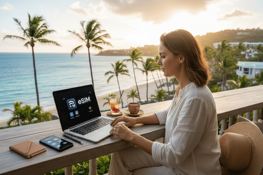 Best eSIM Setup for Remote Work Abroad (Full Digital Nomad Guide 2026) - Esimglobe