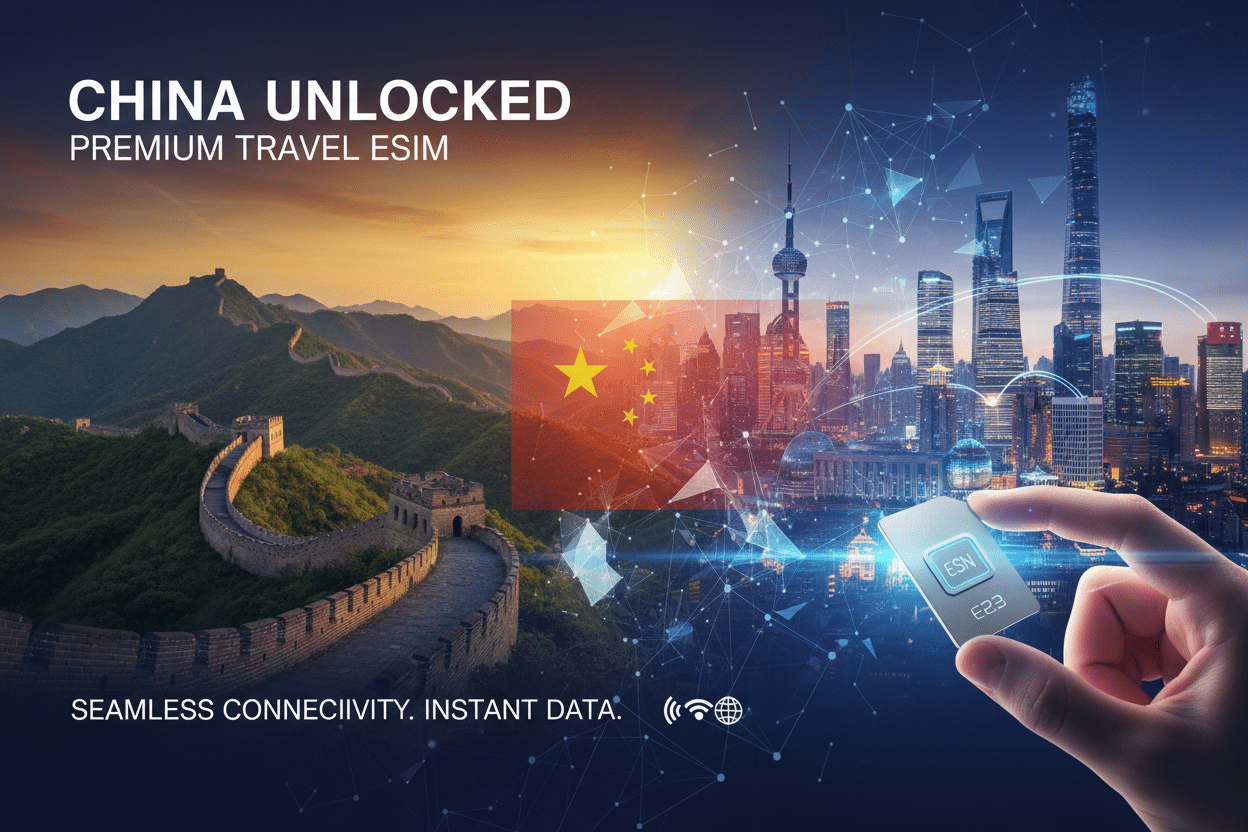China Travel eSIM: Stay Connected Without Internet Blocks with Esimglobe.com - Esimglobe