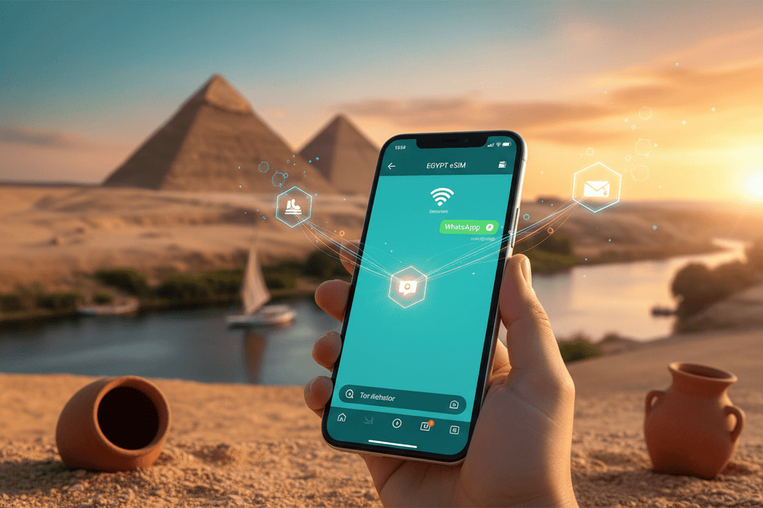 Egypt Travel eSIM: Use WhatsApp Without Connectivity Issues - Esimglobe