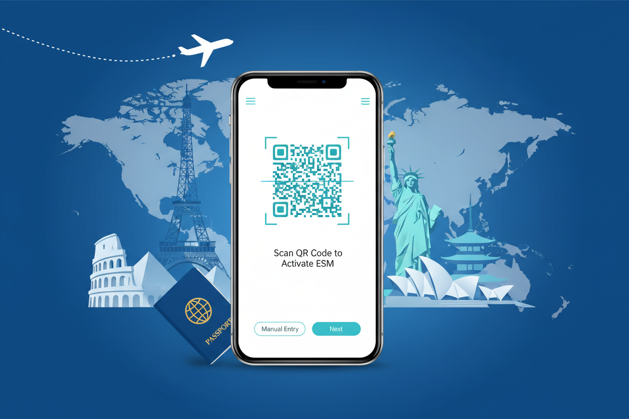 How to Install and Activate an eSIM Before Traveling Abroad