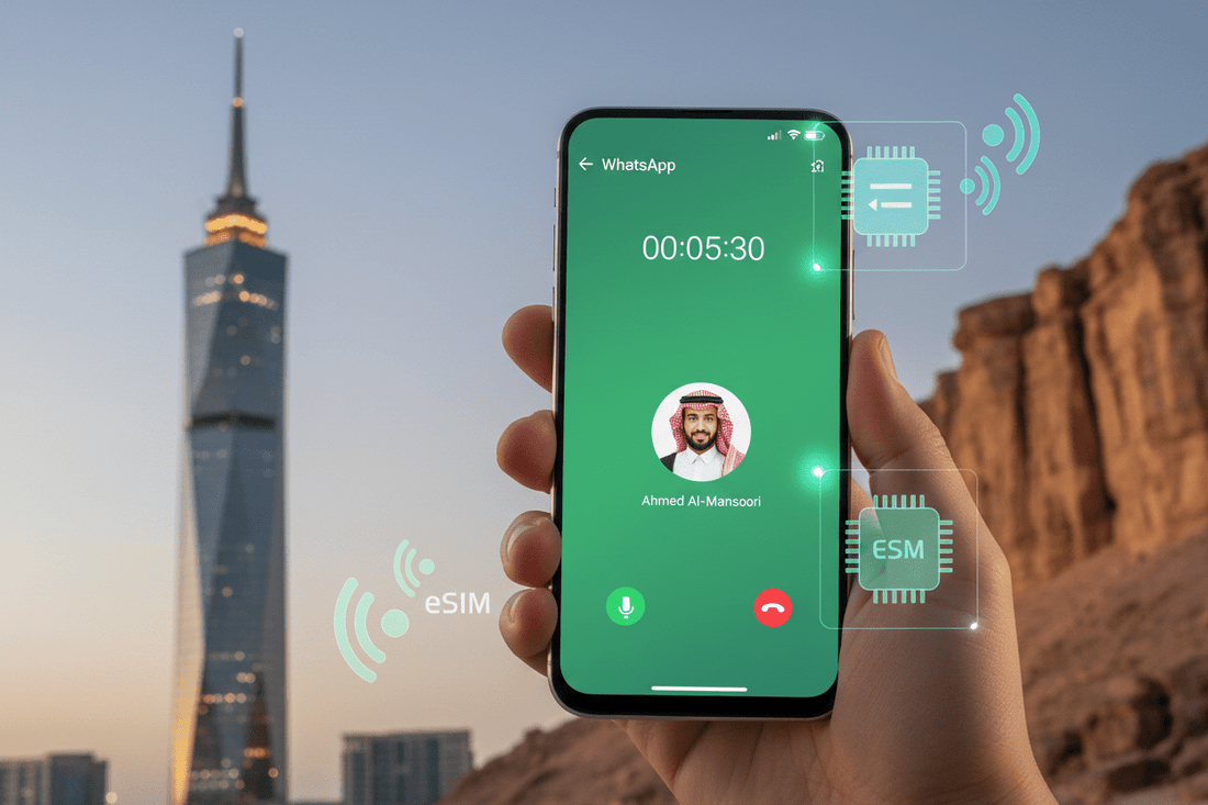 Saudi Arabia Travel eSIM: Use WhatsApp Calls Without Restrictions - Esimglobe