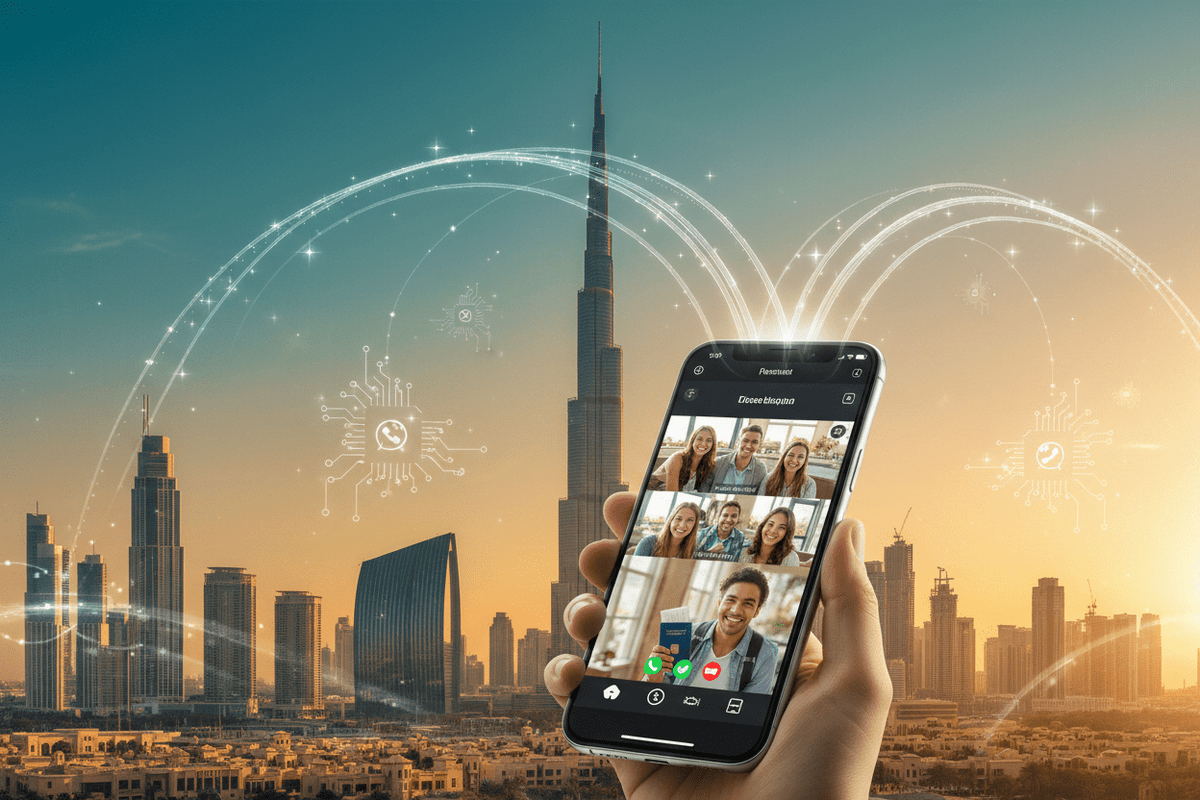 UAE Travel eSIM: Use WhatsApp Calls Without Restrictions for your next travel to Dubai - Esimglobe