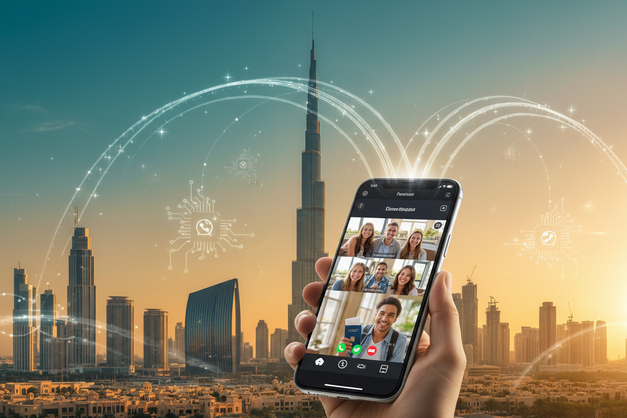 UAE Travel eSIM: Use WhatsApp Calls Without Restrictions for your next travel to Dubai