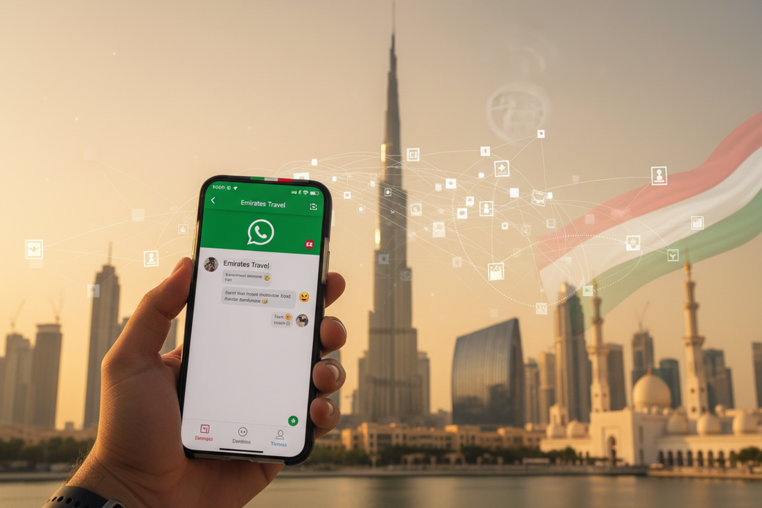 UAE Travel eSIM: Use WhatsApp Without Restrictions in the United Arab Emirates