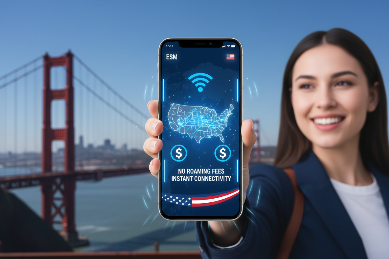 USA Travel eSIM: Avoid Roaming Bill Shock and Stay Connected