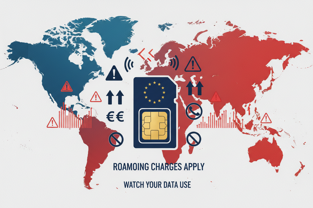Why Your European SIM Is a Risk Outside the EU and Why You Need an Esimglobe eSIM